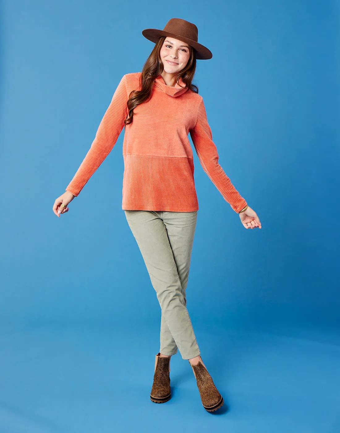 Collette Tunic: Terracotta - FINAL SALE