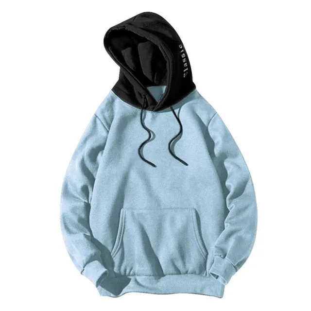 Colour Blocking Hoodie