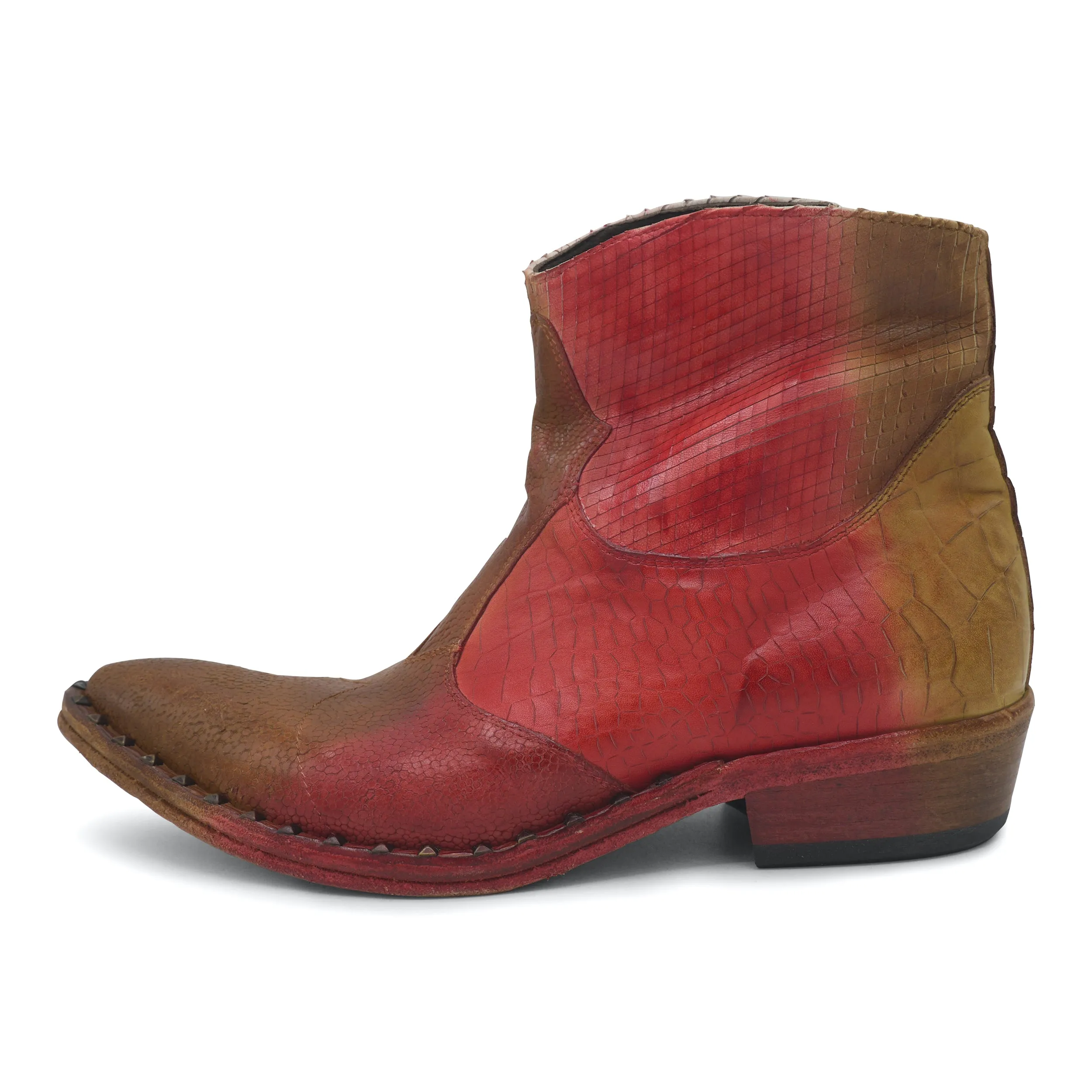 DEAN - Red/Brown Vintage Western