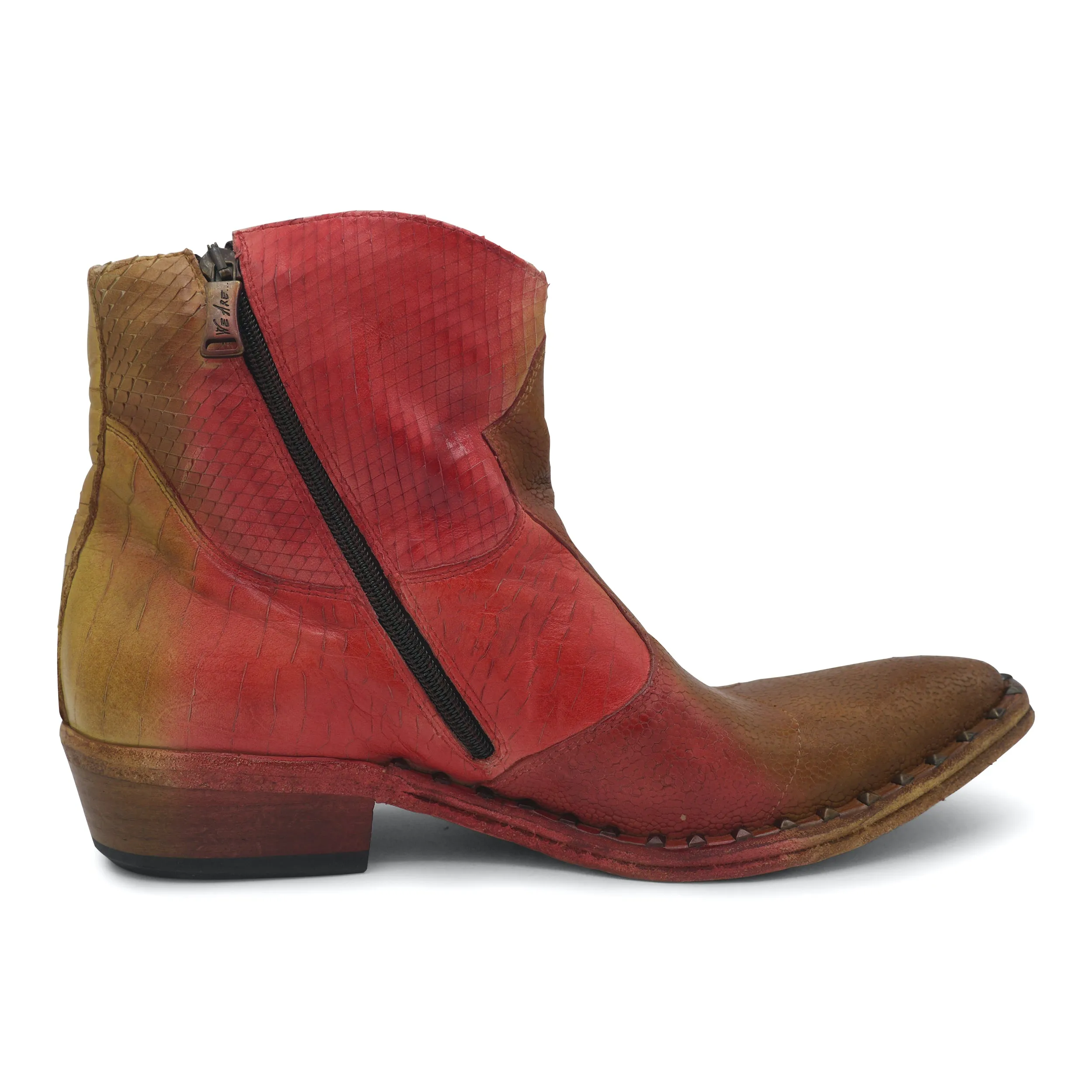 DEAN - Red/Brown Vintage Western