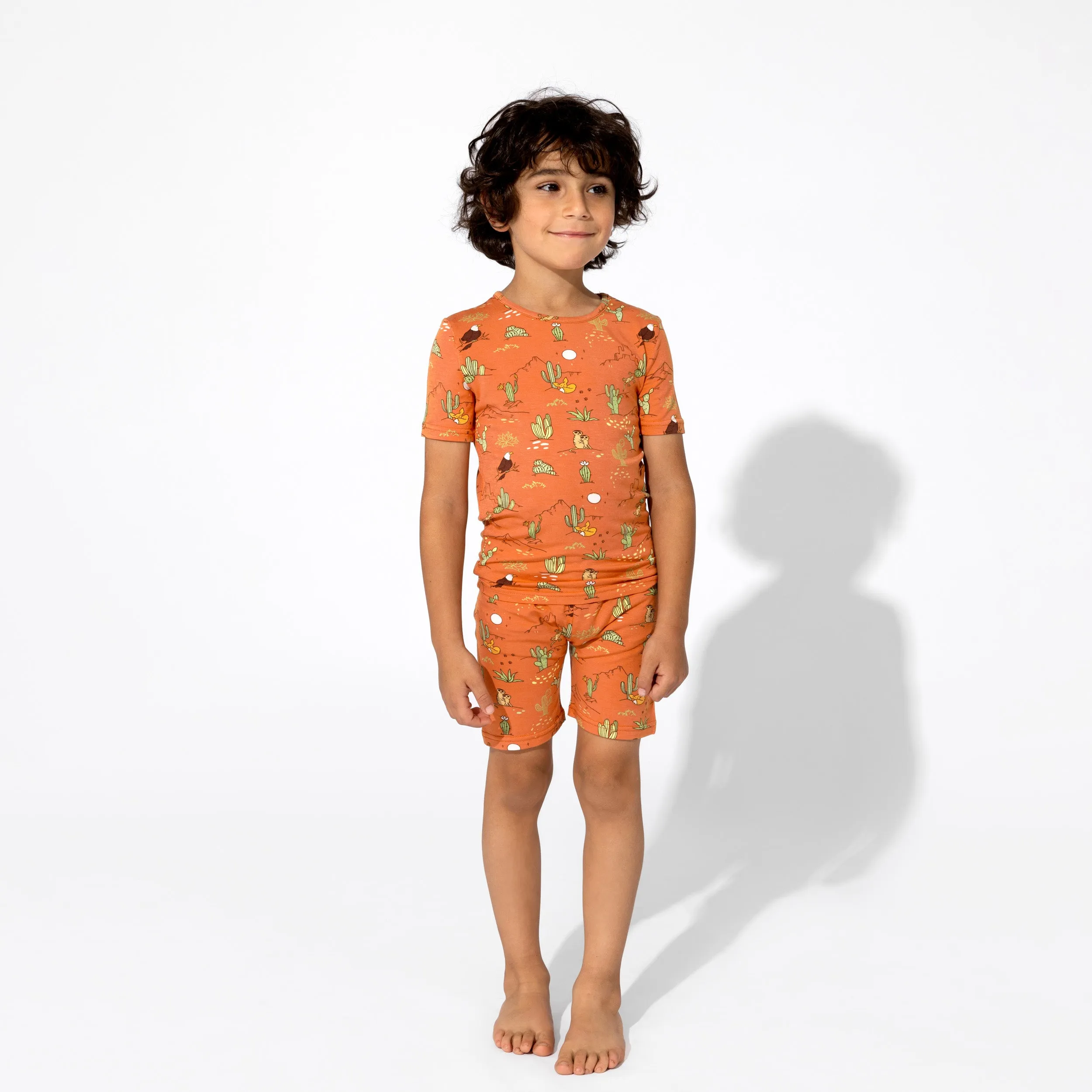 Desert Bamboo Kids Pajama Short Set