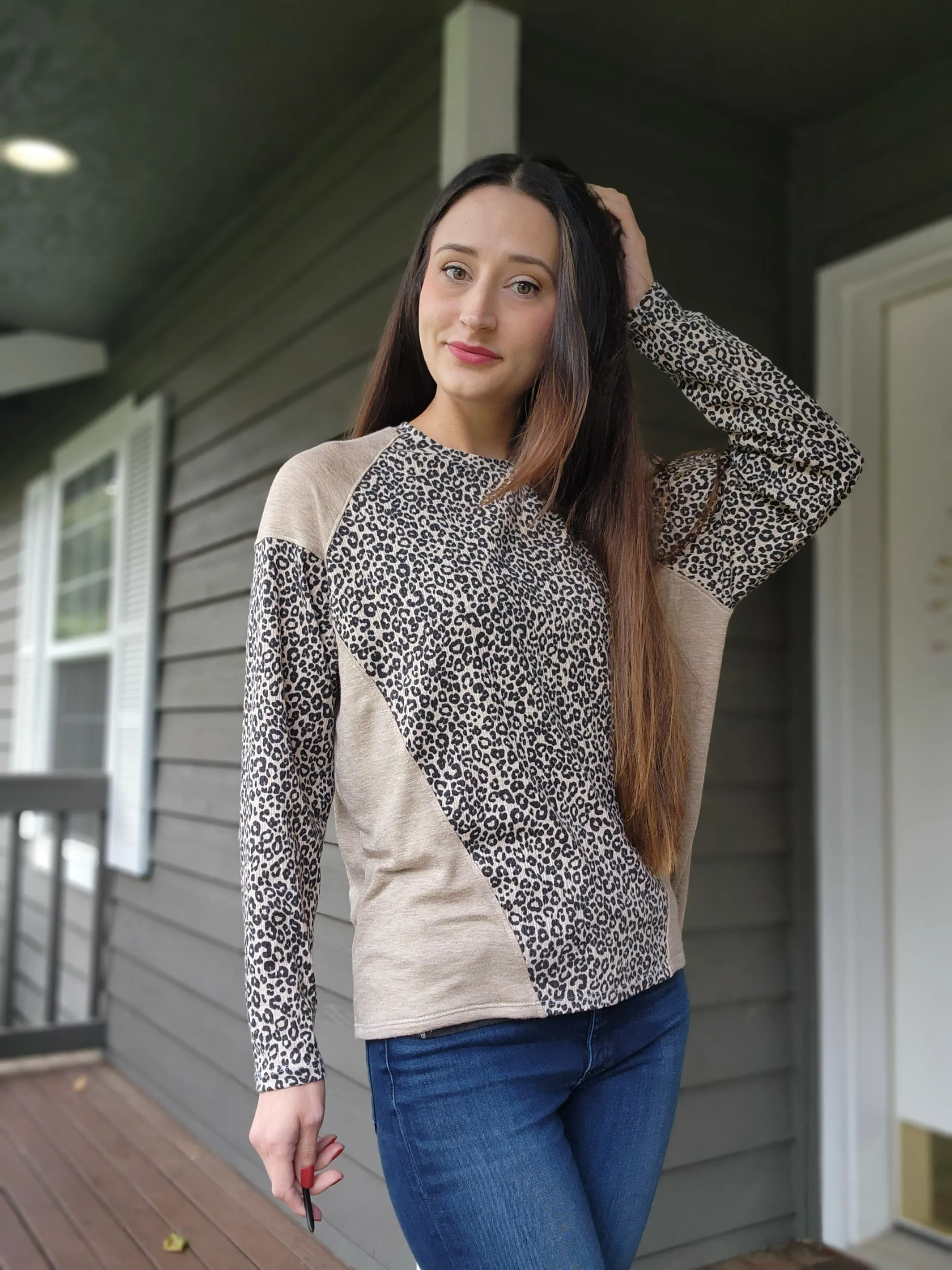 Diamond Pullover PDF Sewing Pattern B-M