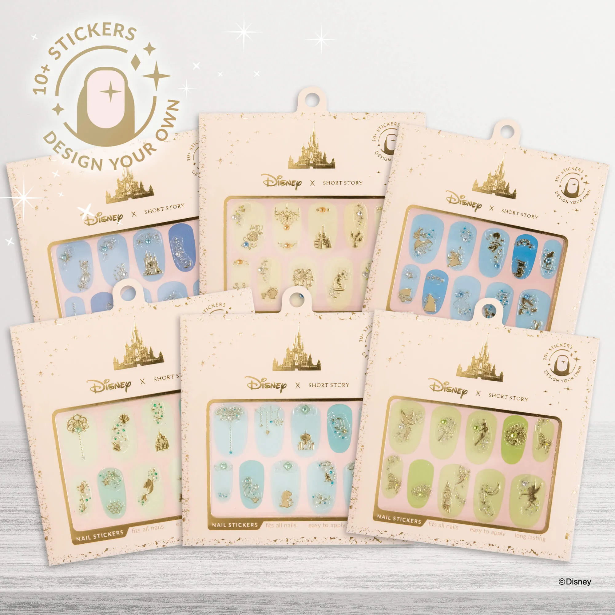 Disney Nail Sticker Cinderella