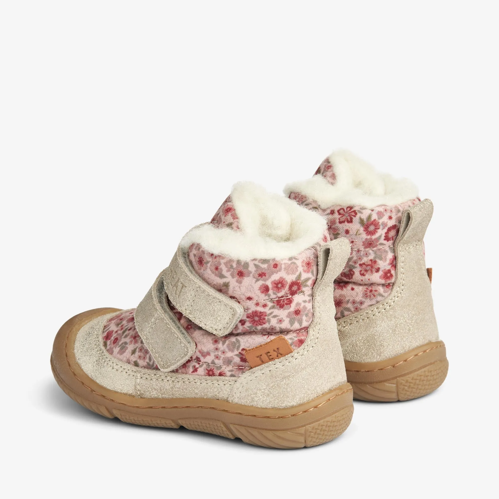 Dowi Pre Walker Velcro Tex | Baby - rose dust flowers