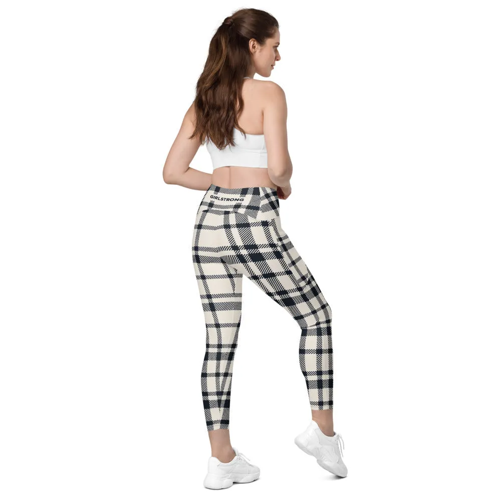 ELEVATED ESSENTIALS, THE PERFECT SIDE POCKET LEGGING CREAM CHECKS