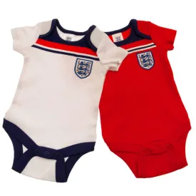 England FA 2 Pack Bodysuit 82 Retro