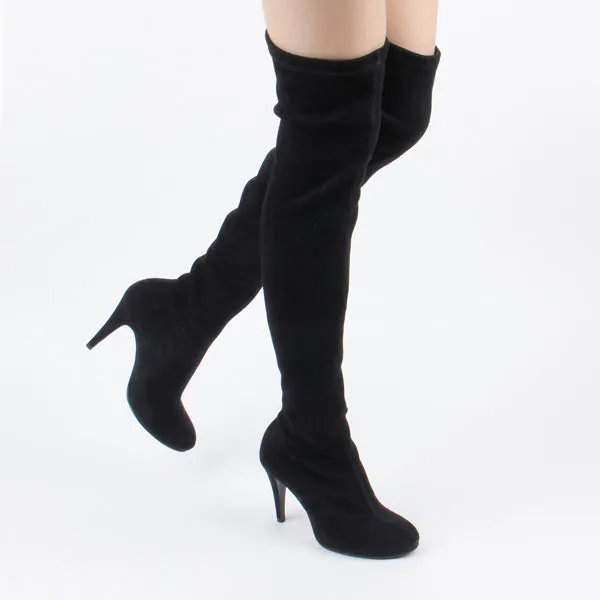 EVALINA - stretch over knee boots CUSTOM