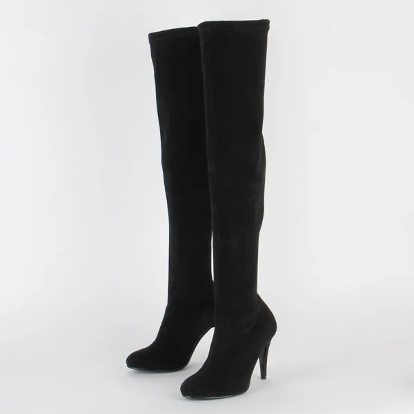 EVALINA - stretch over knee boots CUSTOM