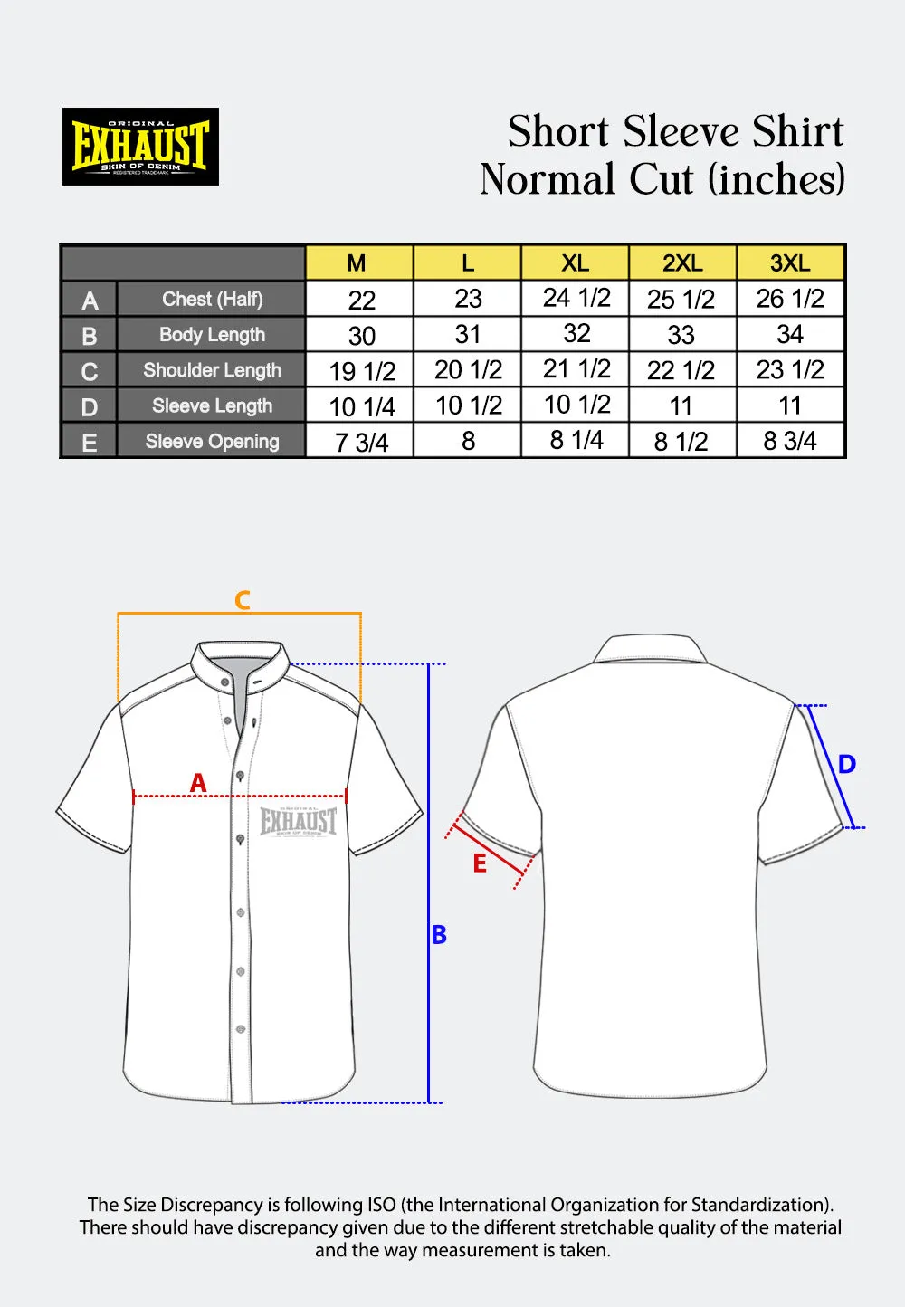 EXHAUST SHORT SLEEVE SHIRT [NORMAL CUT] 1542