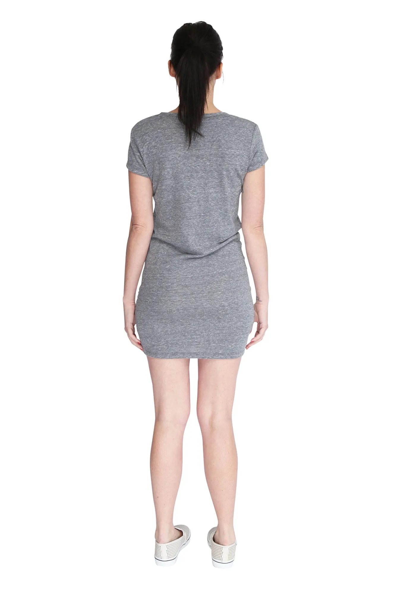 fabliving eco-jersey dress (eco grey/black)