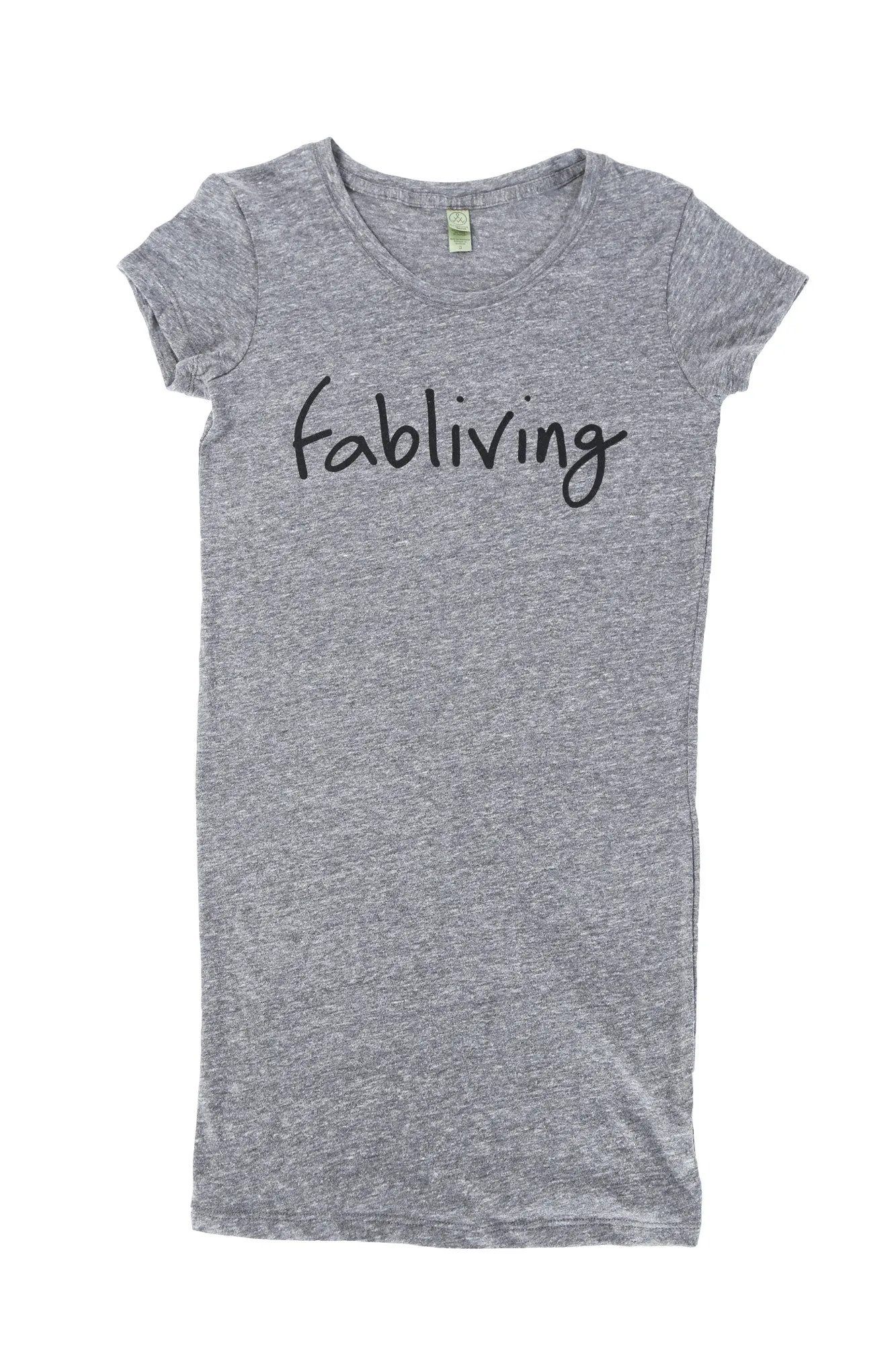 fabliving eco-jersey dress (eco grey/black)