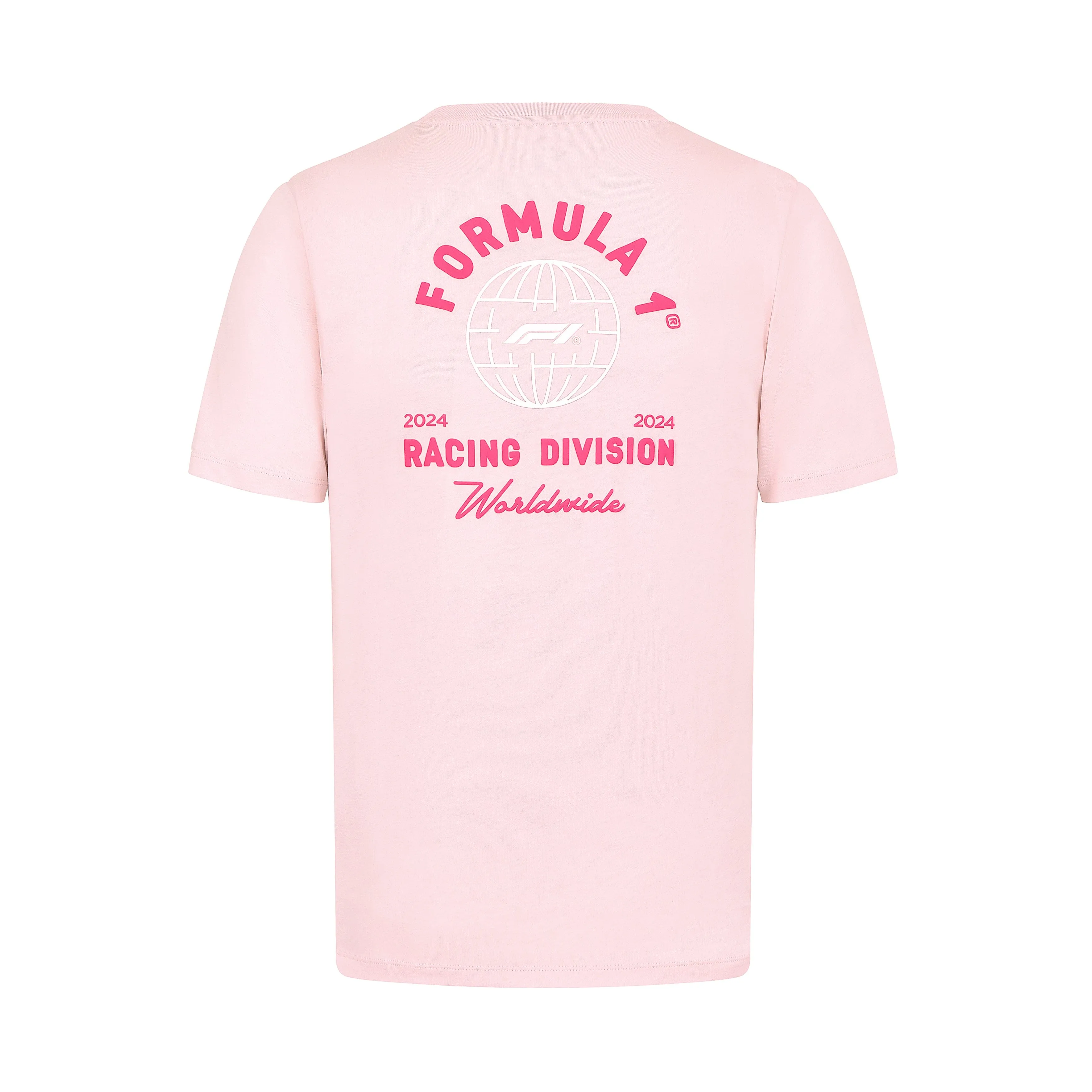 Formula 1 Tech Collection F1 "Racing Division Worldwide' T-Shirt - Yellow/Pink