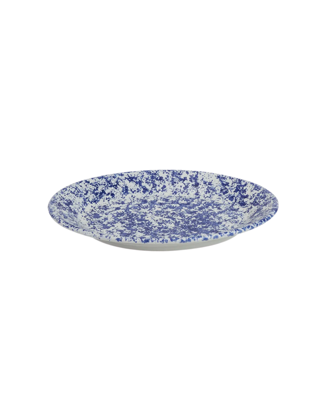 Gable Spongeware Oval Platter