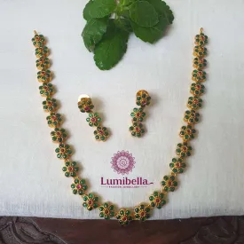 Green Necklace Set