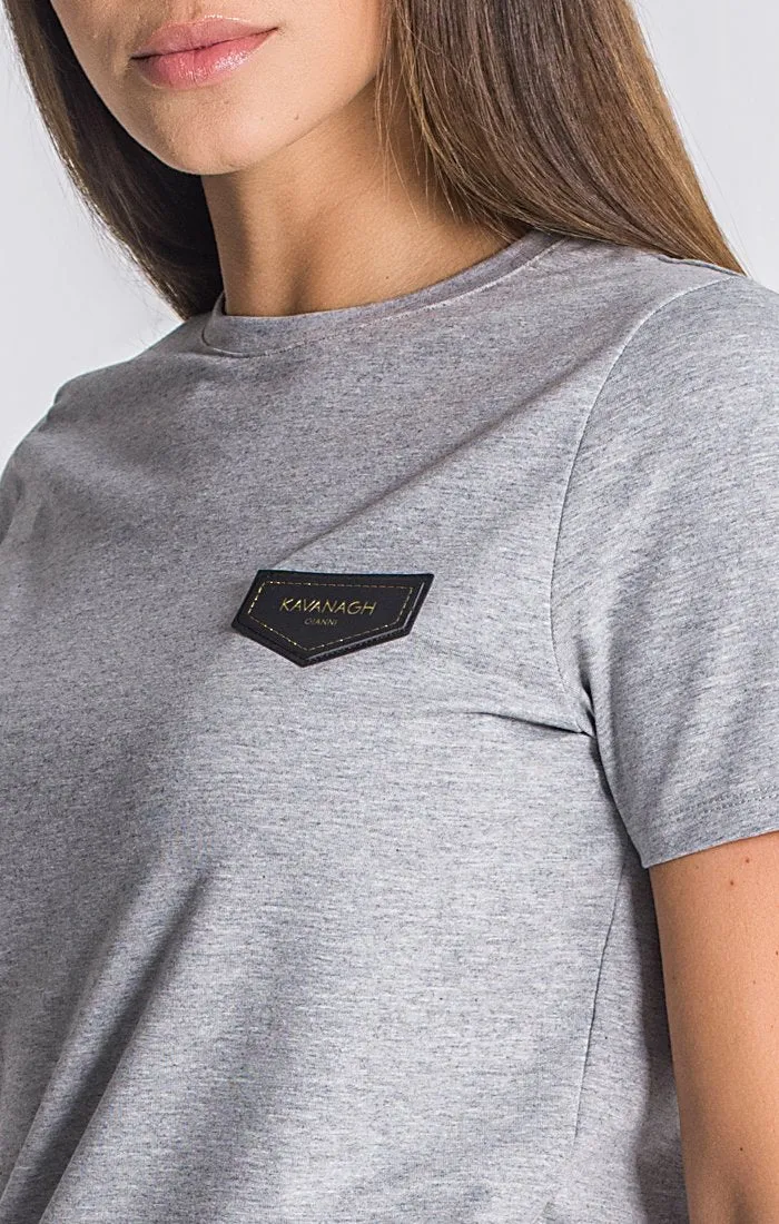 Grey Melange Core Tee