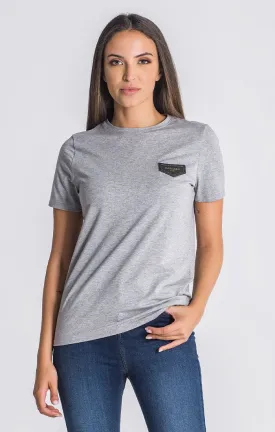 Grey Melange Core Tee