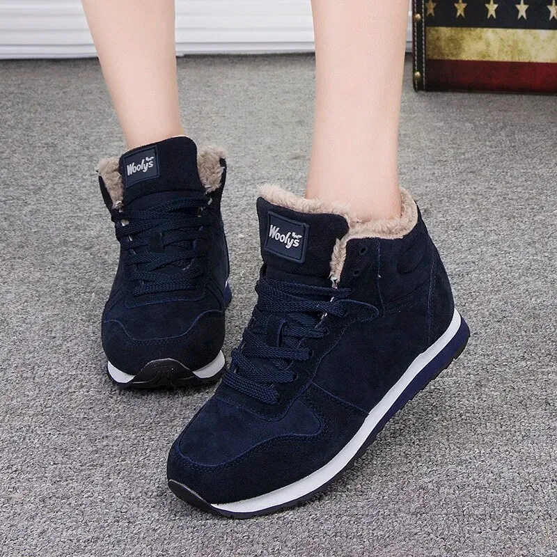 GRW Orthopedic Ankle Boots for Women Comfortable Super Warm