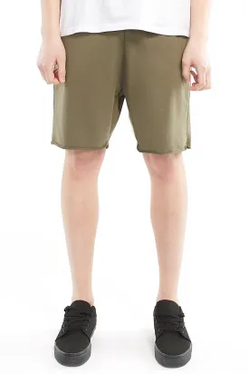 Guys Frayed Hem Athletic Drawstring Short