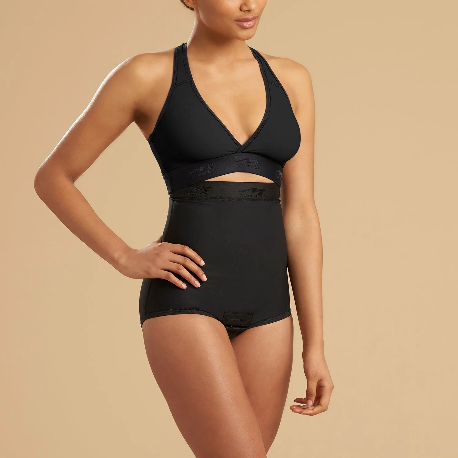 High-Waist Zipperless Girdle - Bikini Length - Style No. LGA2