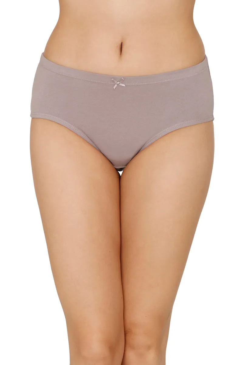 Inner Elastic Full Coverage Mid Rise Hipster Panty (Pack of 3)