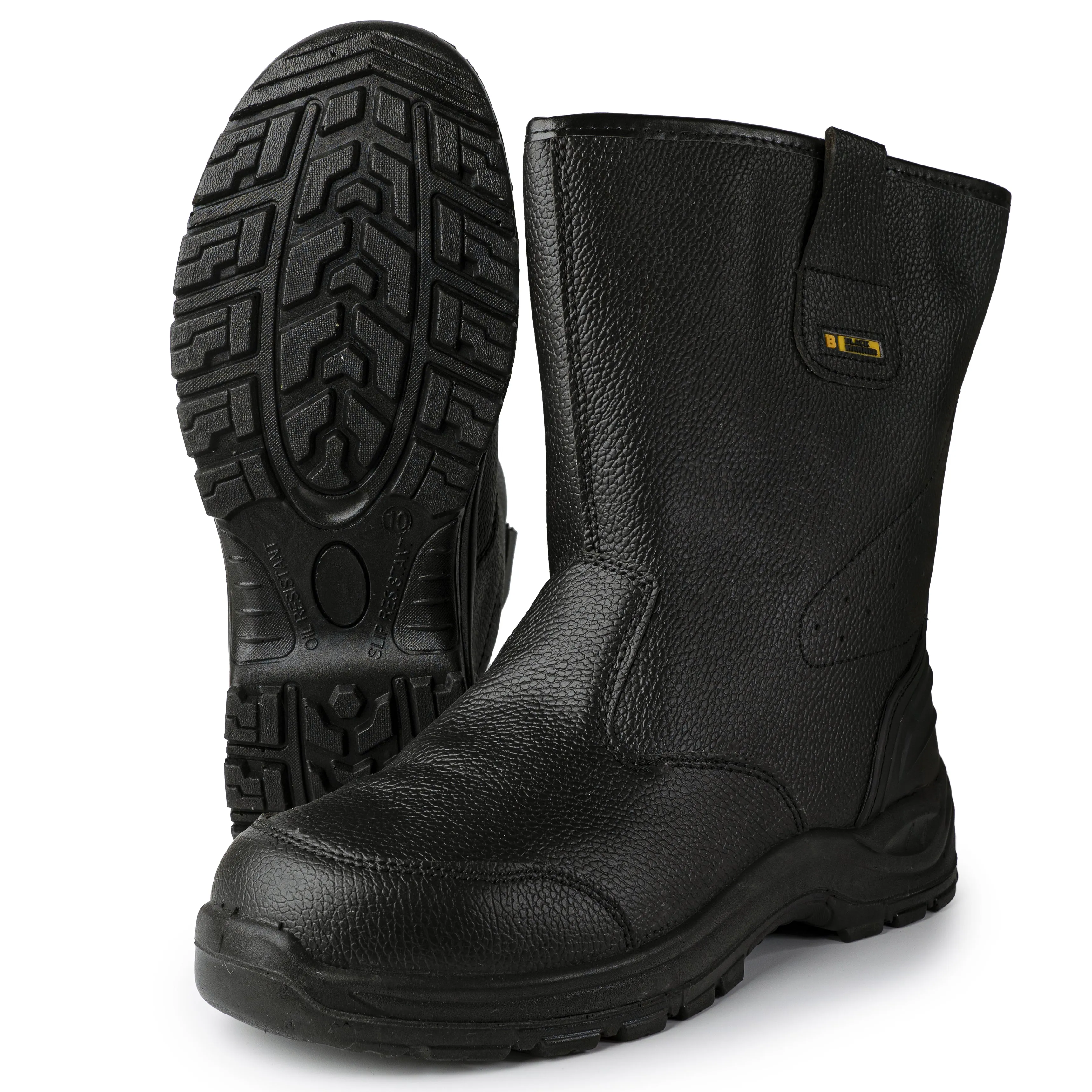 Iron Rigger Safety Boots with Steel Toe Cap and Steel Midsole Protection