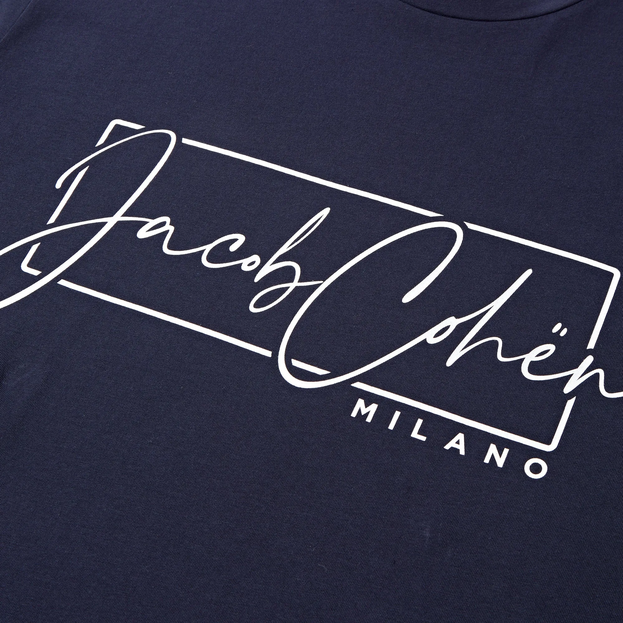 Jacob Cohen Signature Milano Short Sleeve T-shirt (Navy)