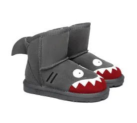 Kids Shark Ugg Boots