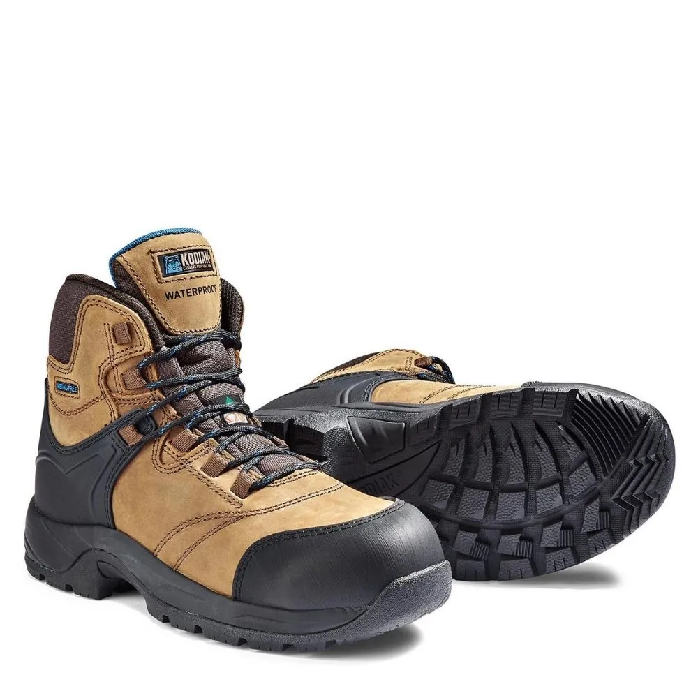 Kodiak Journey Women's 6" Waterproof Composite Toe Hiker Work Boots KD305003DWX