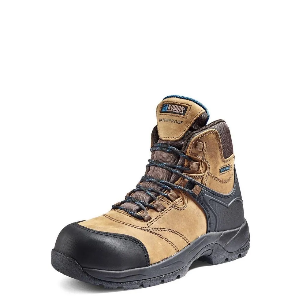 Kodiak Journey Women's 6" Waterproof Composite Toe Hiker Work Boots KD305003DWX