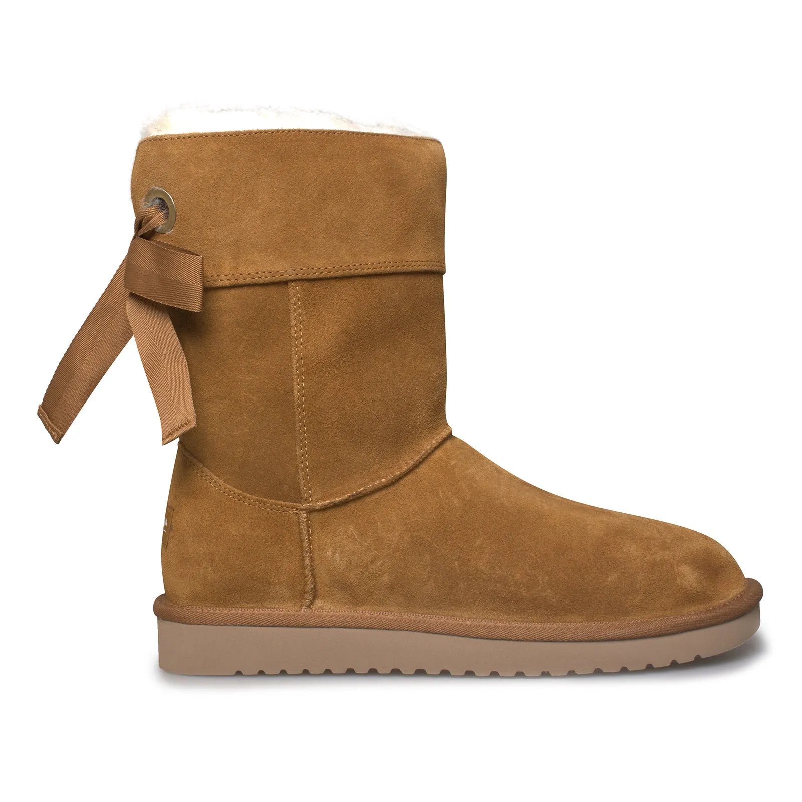 Koolaburra By UGG Andrah Short Chestnut Boots - Women's