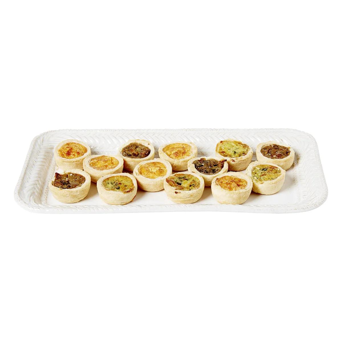 Le Panier 13" Hostess Tray - Whitewash