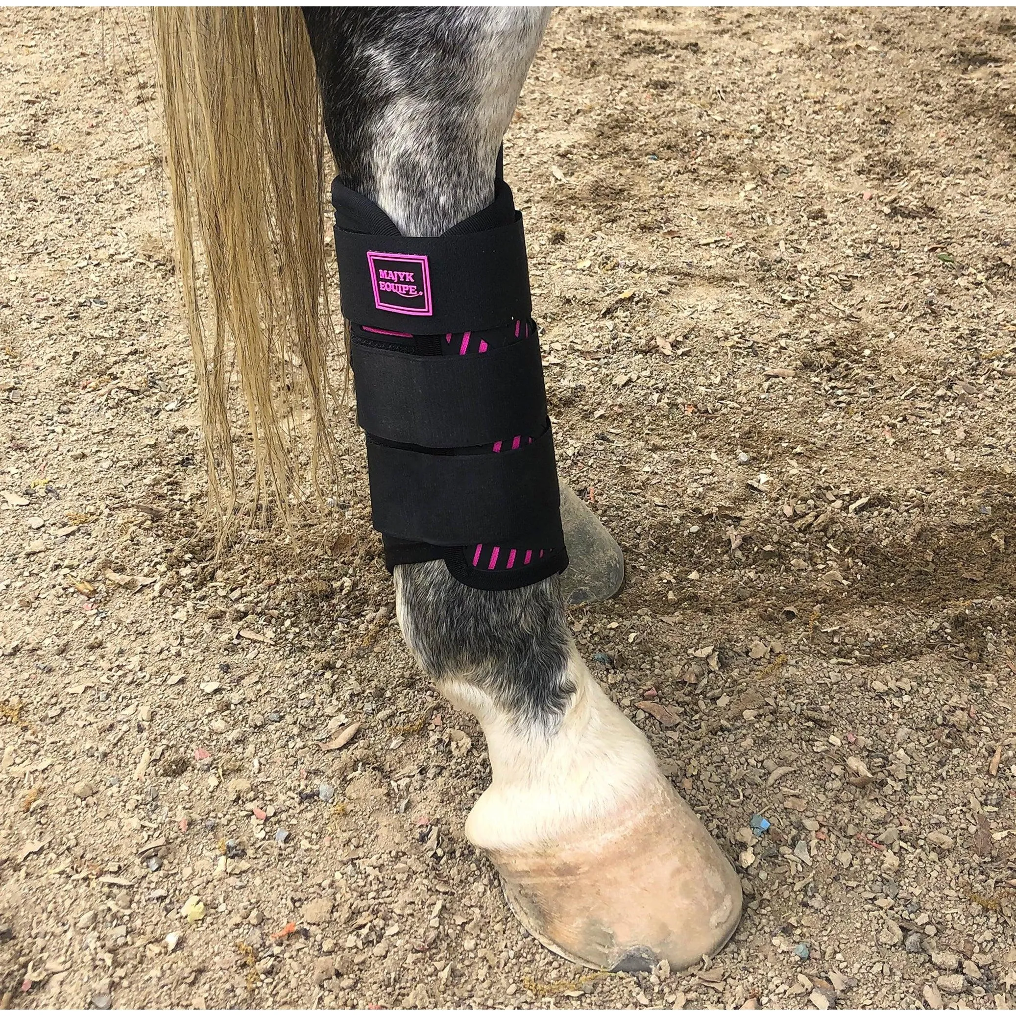 Limited Edition Hot Pink Special  XC Elite Boot Set (Fronts and Hinds) with FREE MATCHING BELL BOOTS