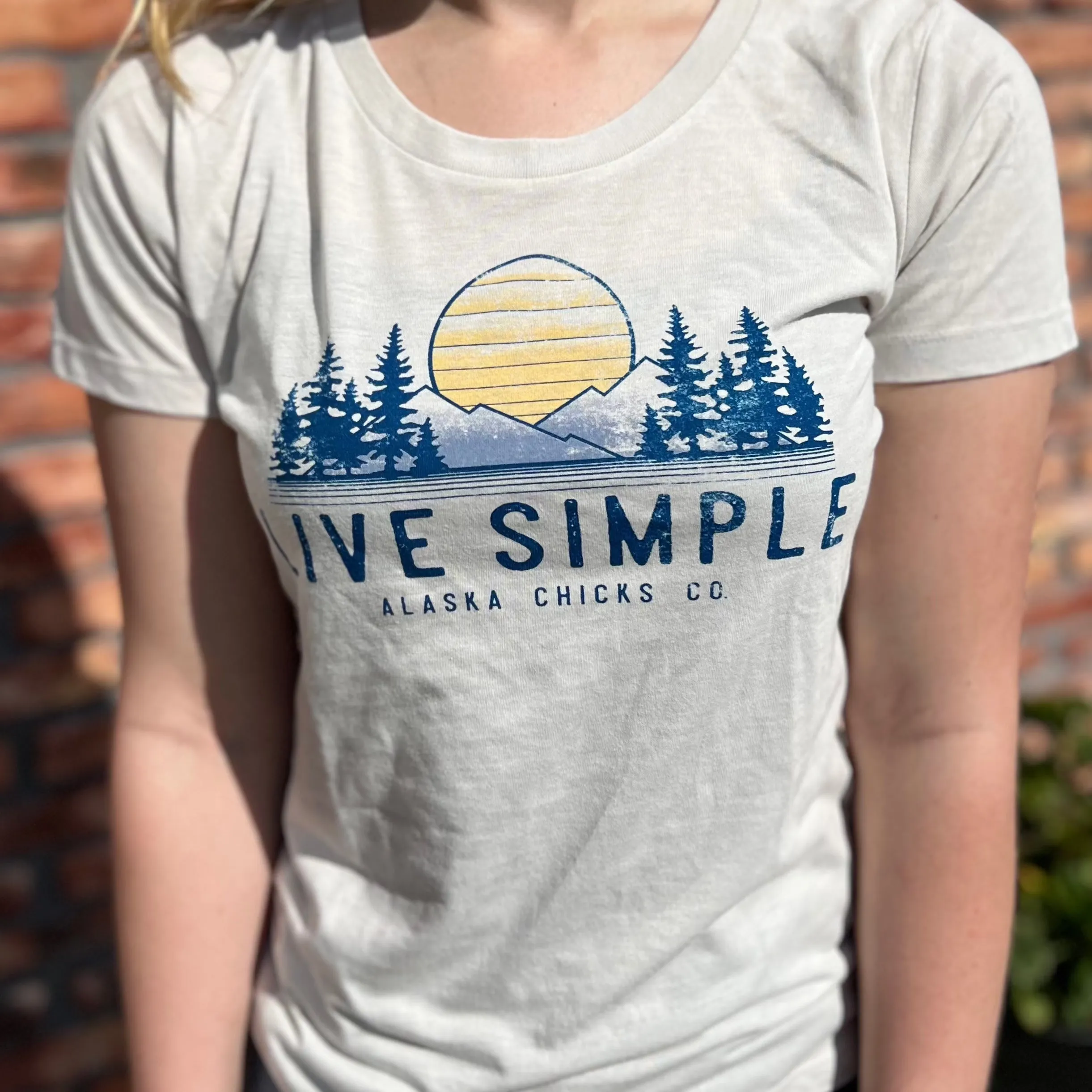 Live Simple Sunset T-Shirt