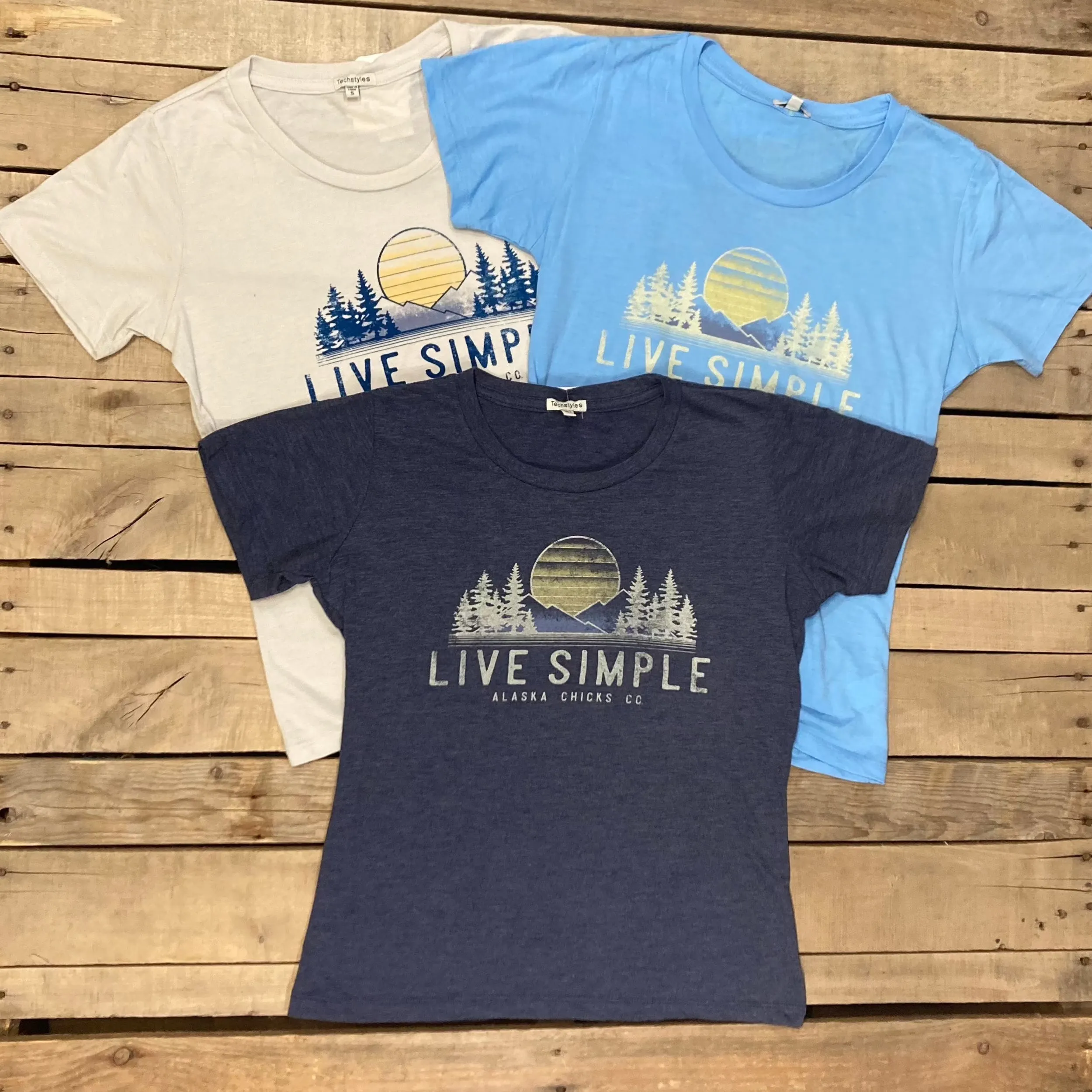 Live Simple Sunset T-Shirt