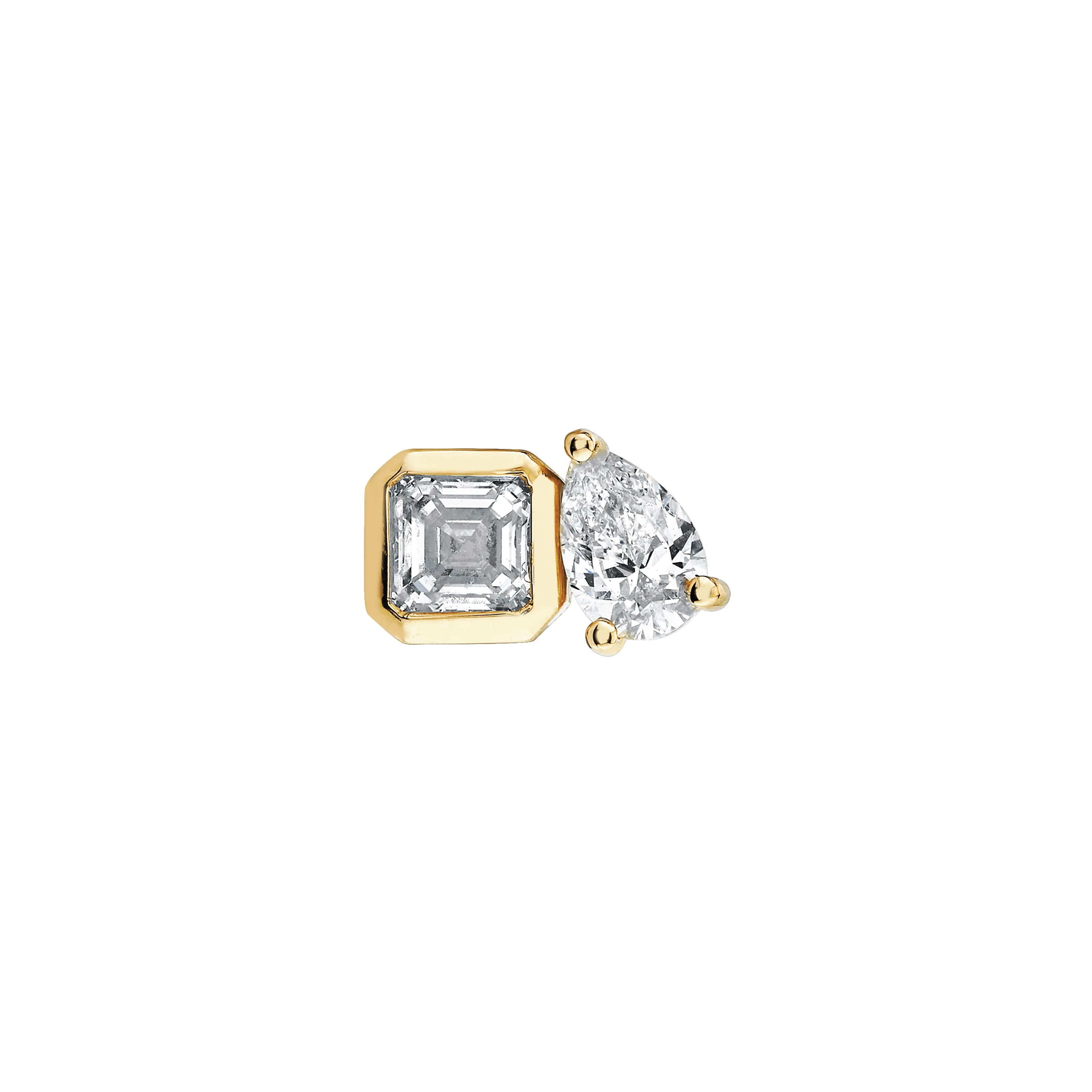 Lovers Duet Diamond Studs