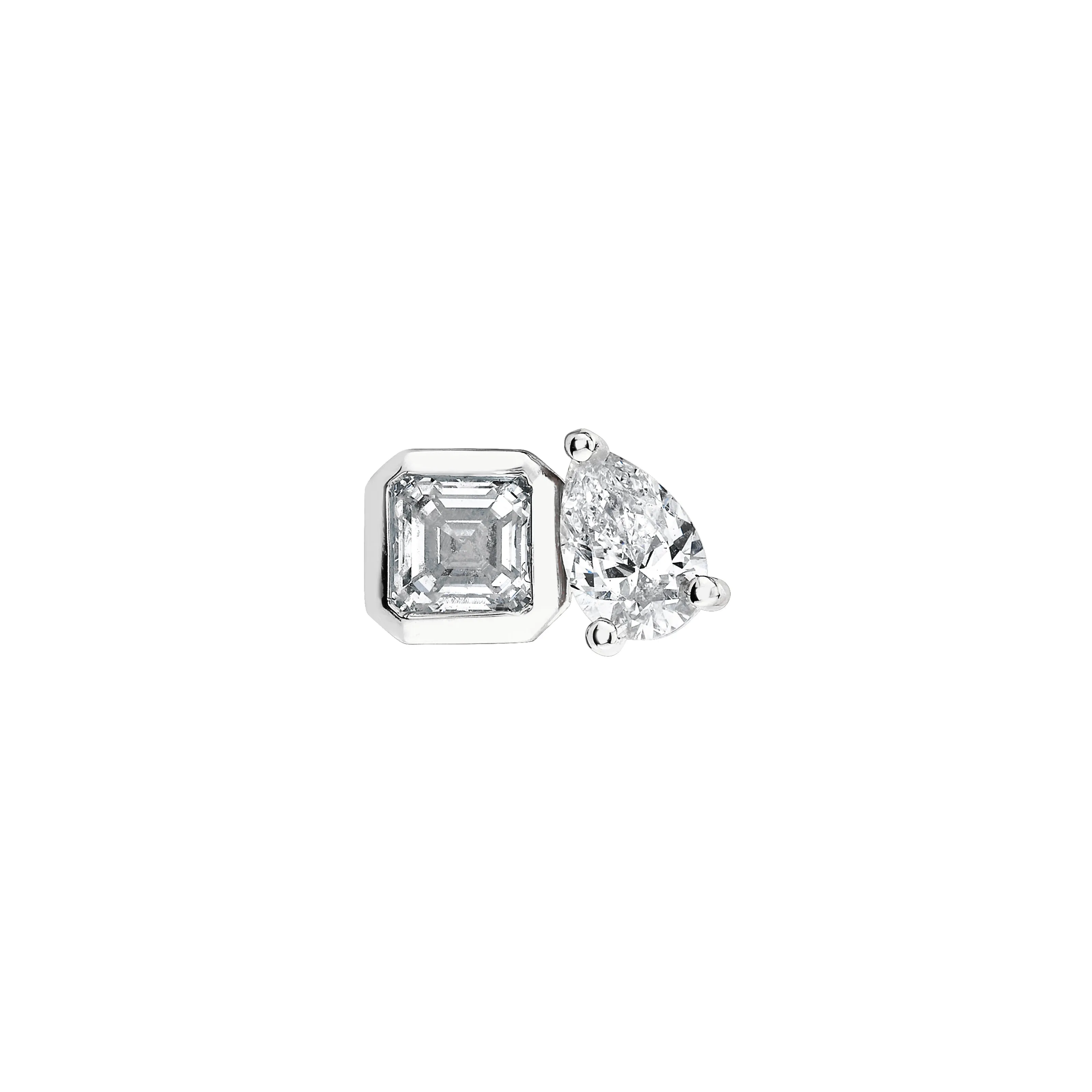 Lovers Duet Diamond Studs