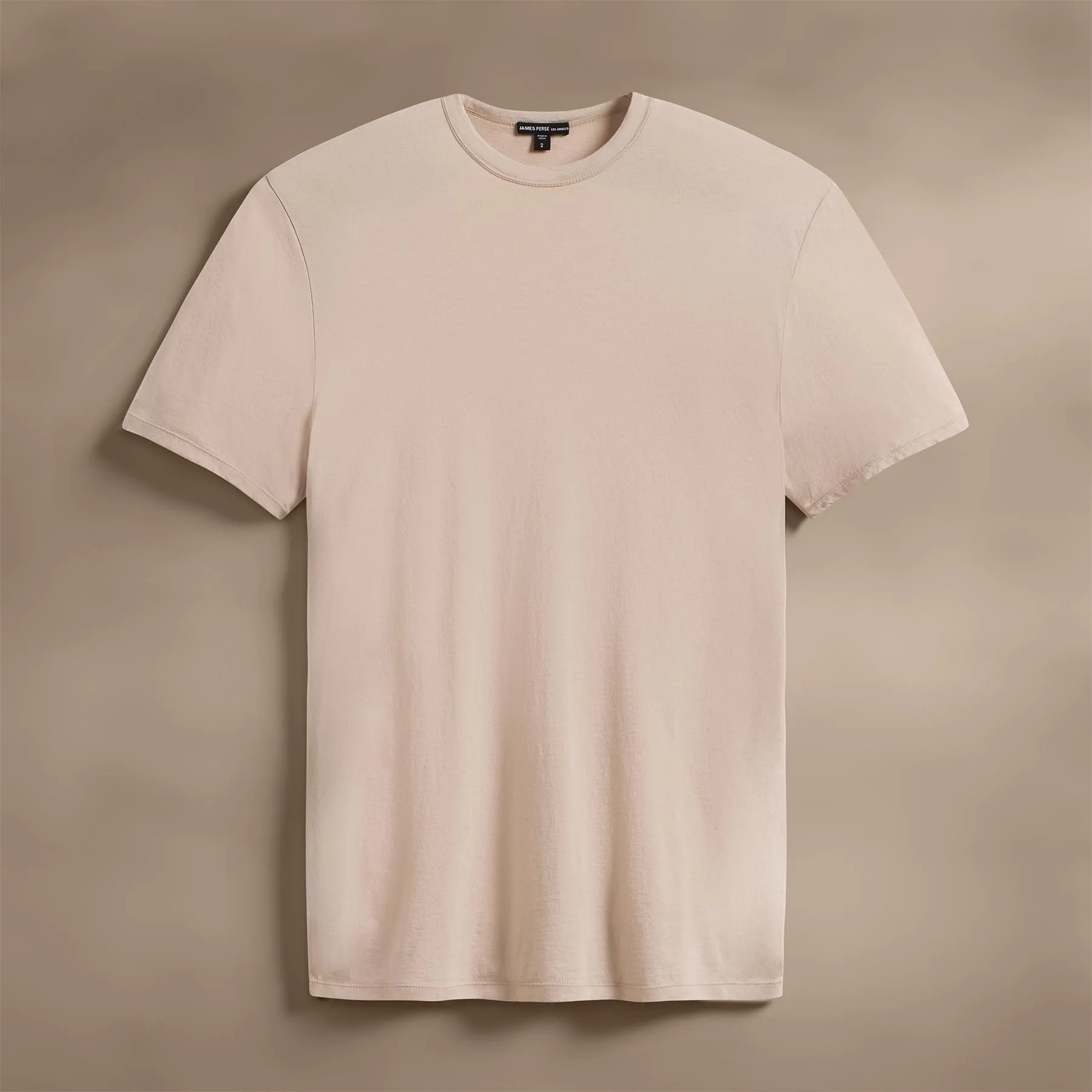 Luxe Lotus Jersey Tee - Faint