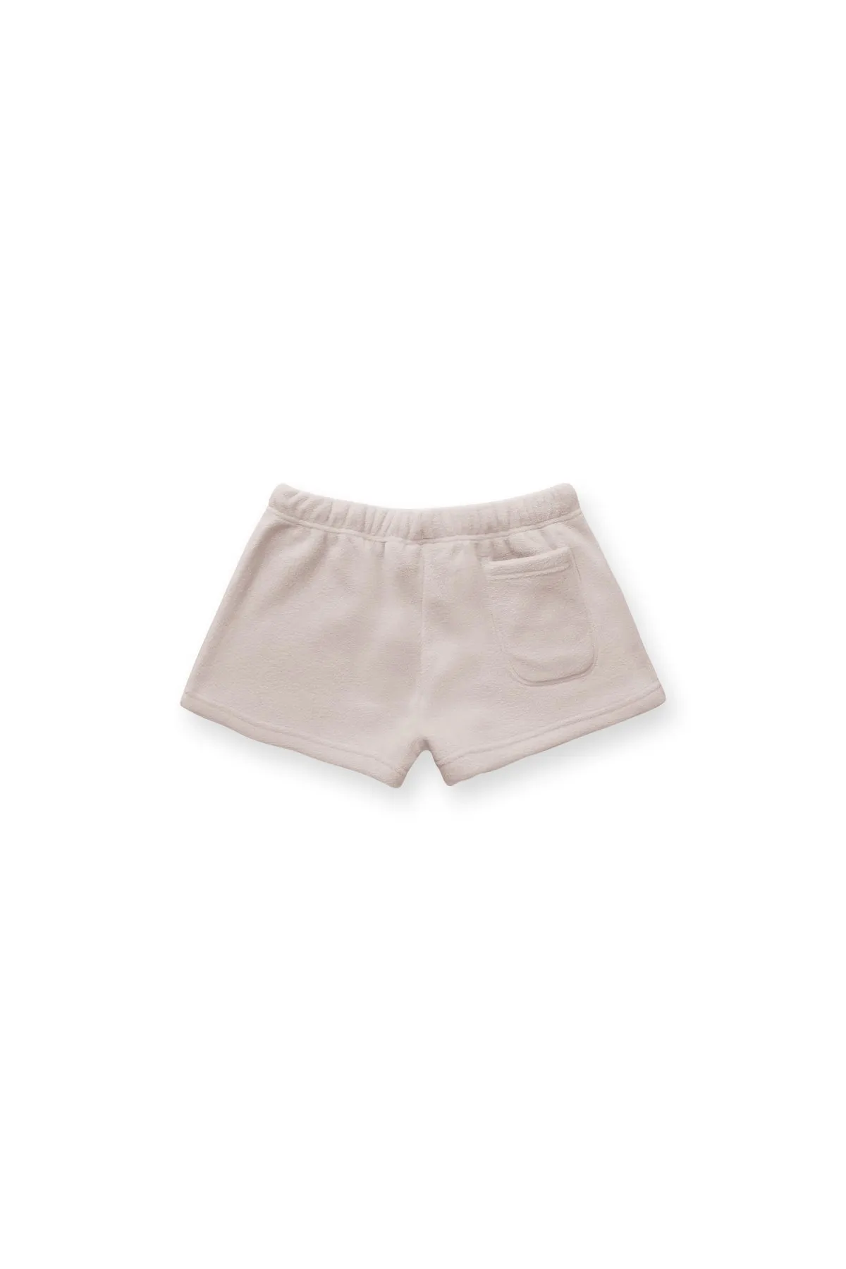 Luxe Plush Fleece 2" Short Shorts - Champagne