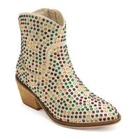 Mardi Gras Rhinestone Boots