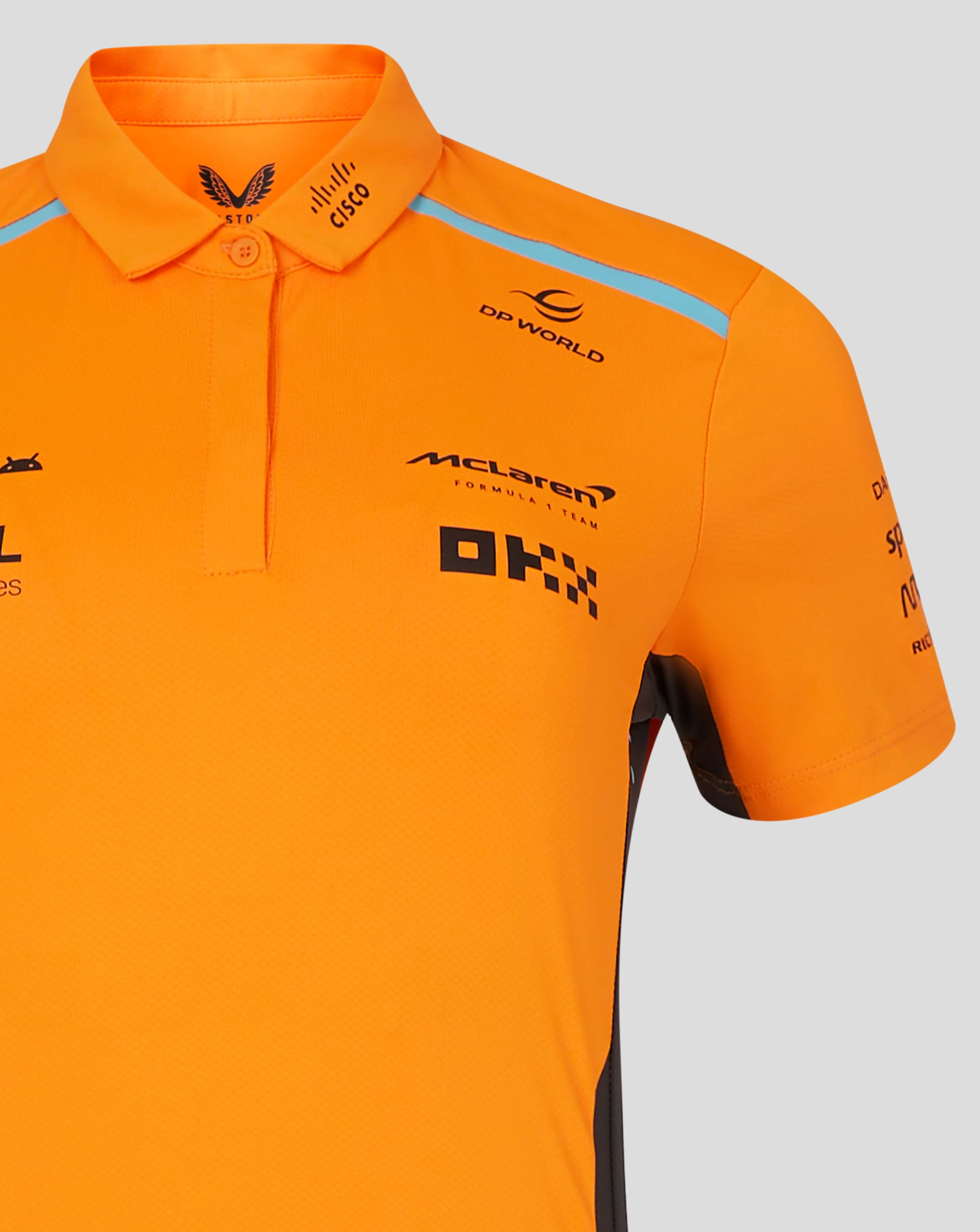 McLaren F1 2024 Women's Team Polo Shirt - Papaya