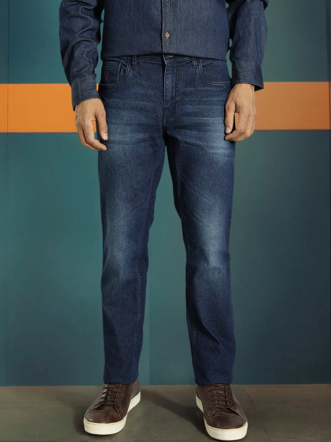 Men Brooklyn Fit Stretchable Jeans