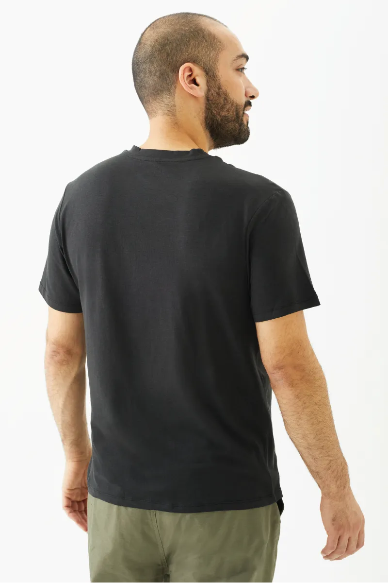 Men's Bamboo Cotton Short-Sleeve Vneck Tee-All Sales Final