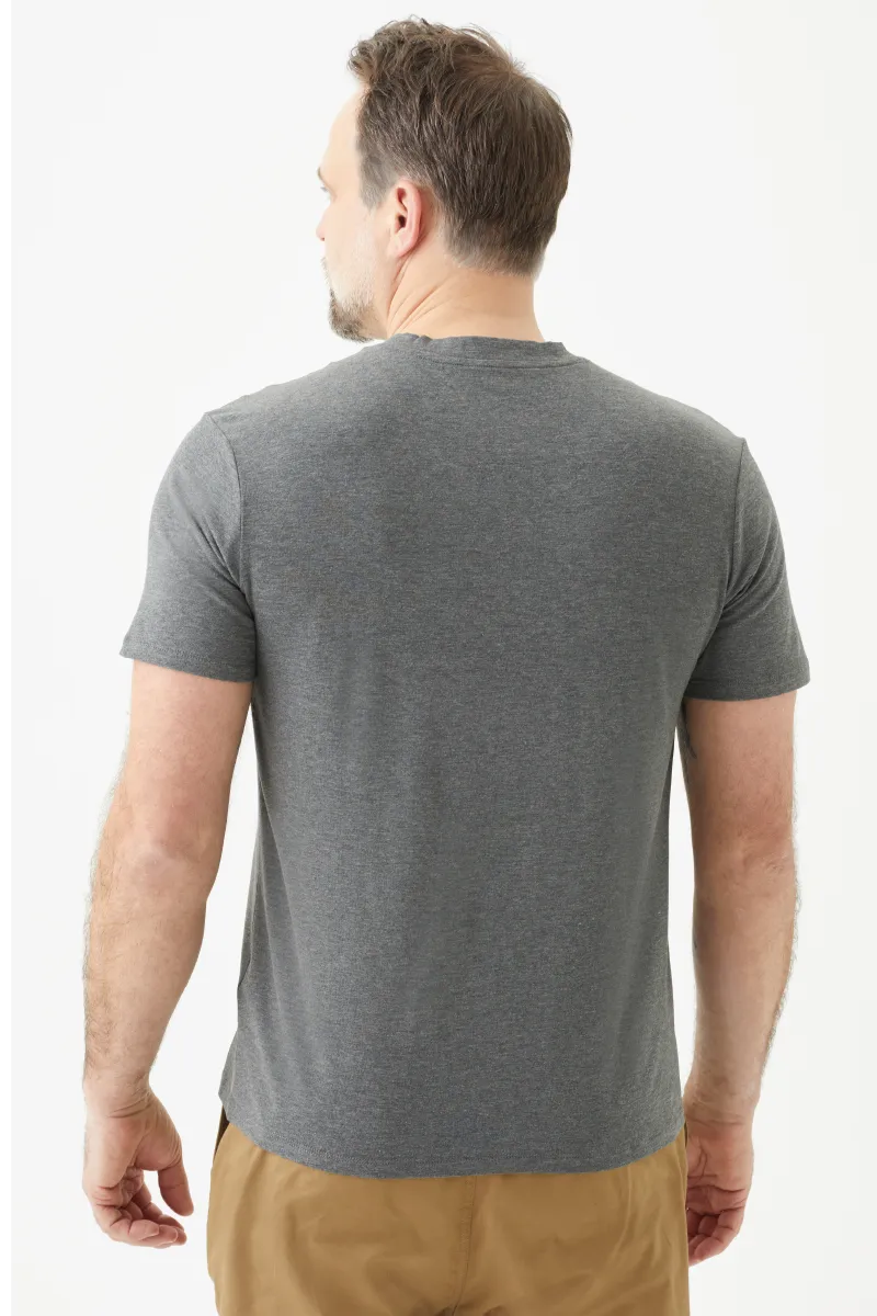 Men's Bamboo Cotton Short-Sleeve Vneck Tee-All Sales Final