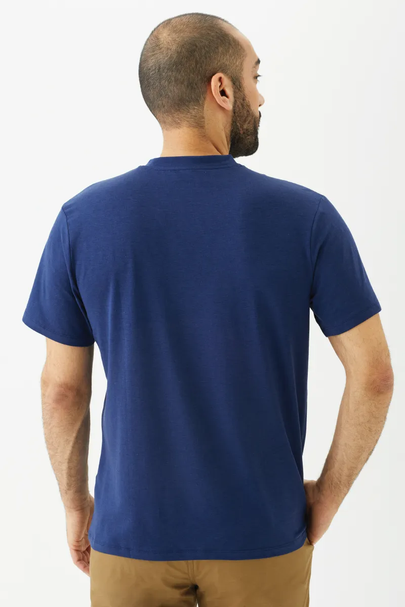 Men's Bamboo Cotton Short-Sleeve Vneck Tee-All Sales Final