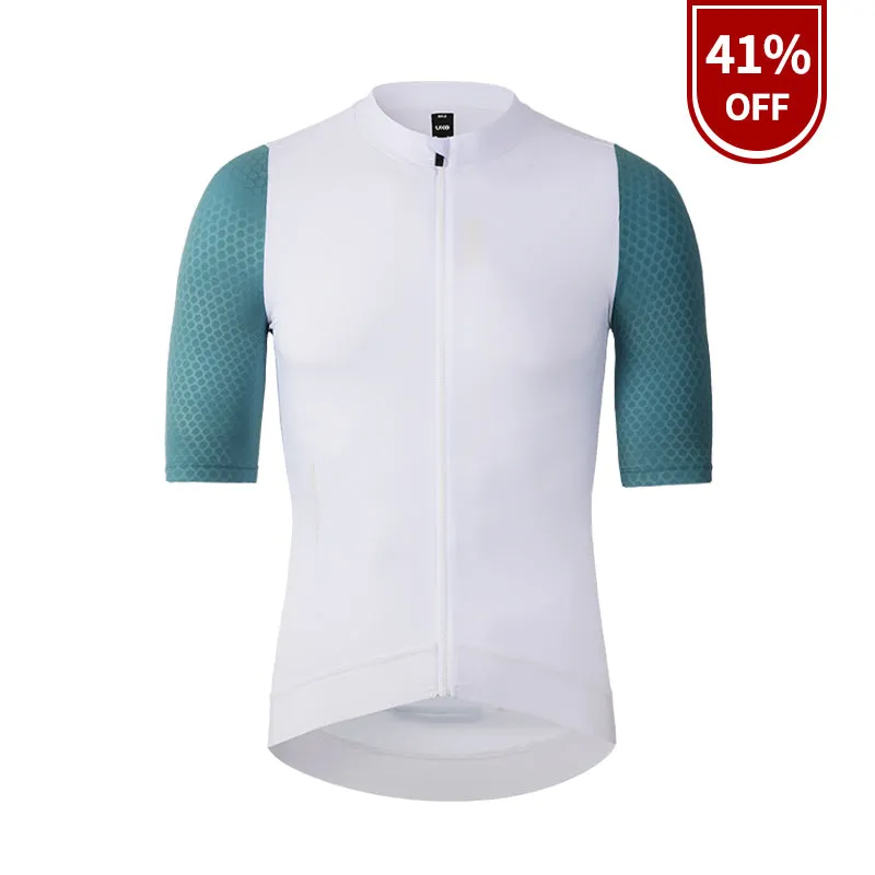 Men's Jersey PR-1 Qing chuan-White Bule