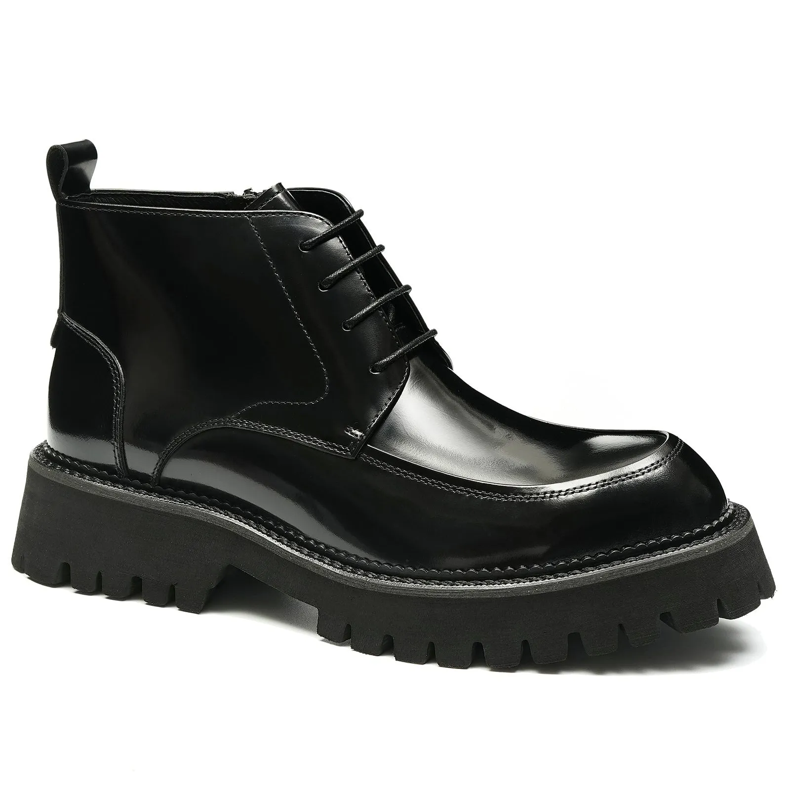 Men's leather ankle boots