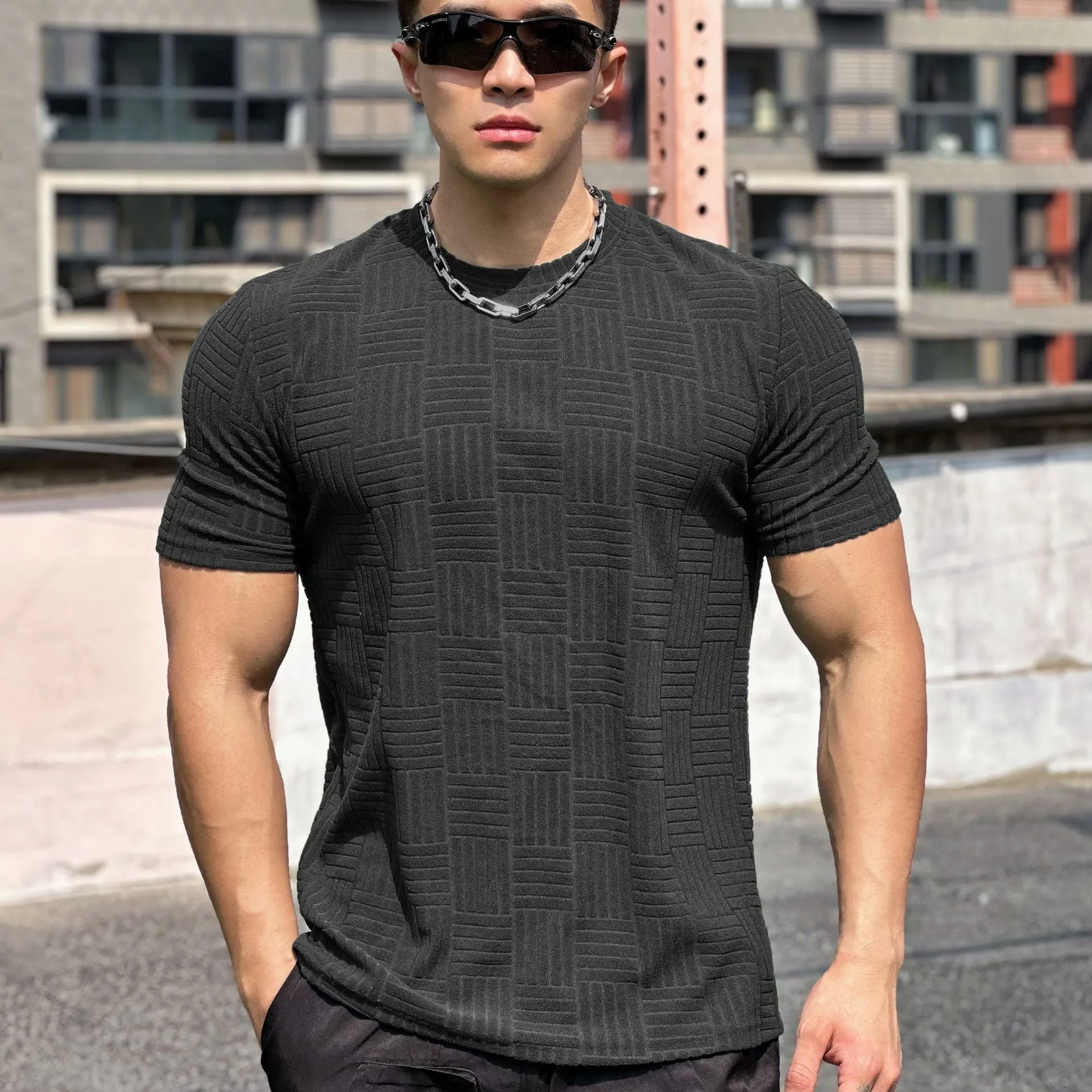 Men's Short Sleeve Casual Tee