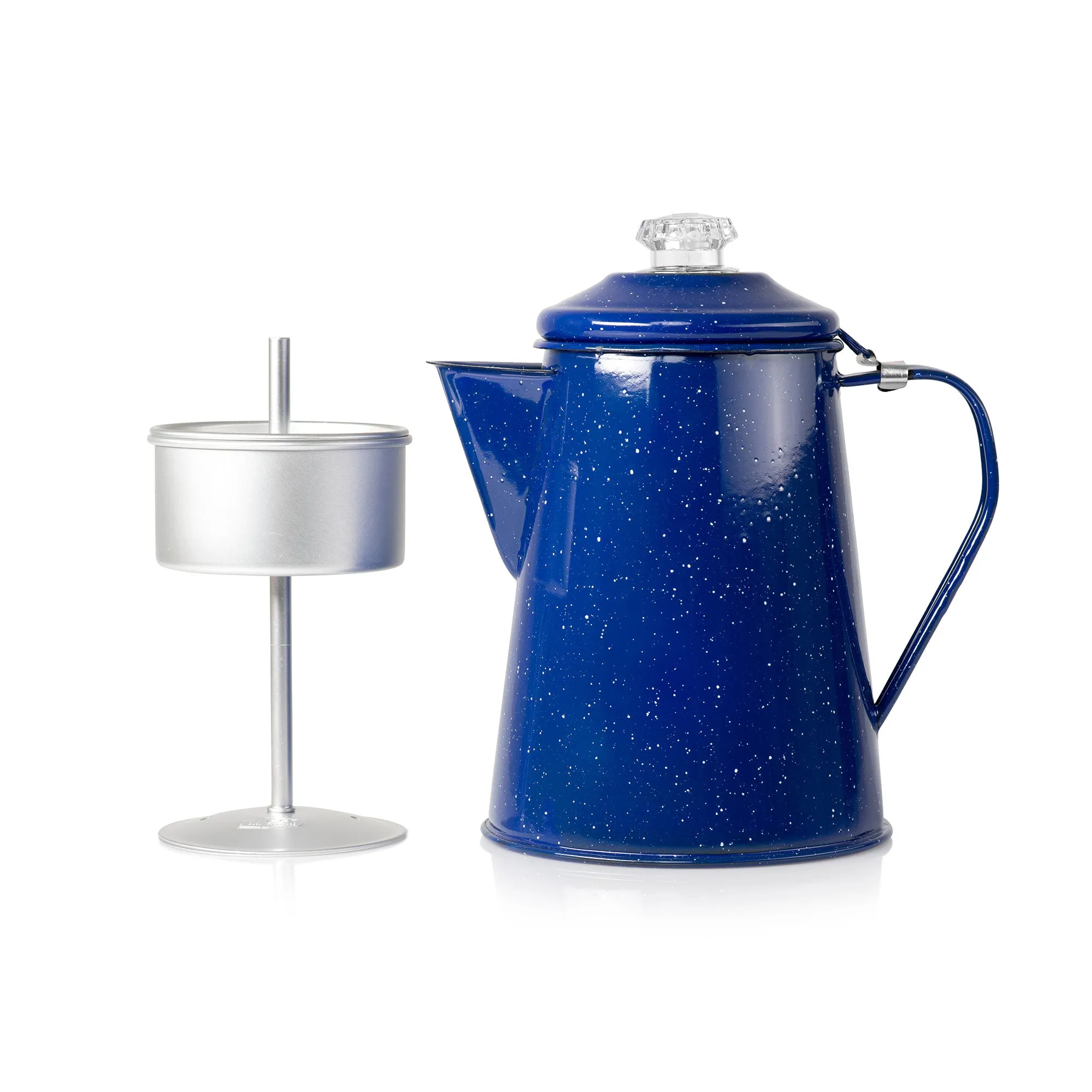 Mesa 2 qt. Enamelware Percolator Coffee Pot