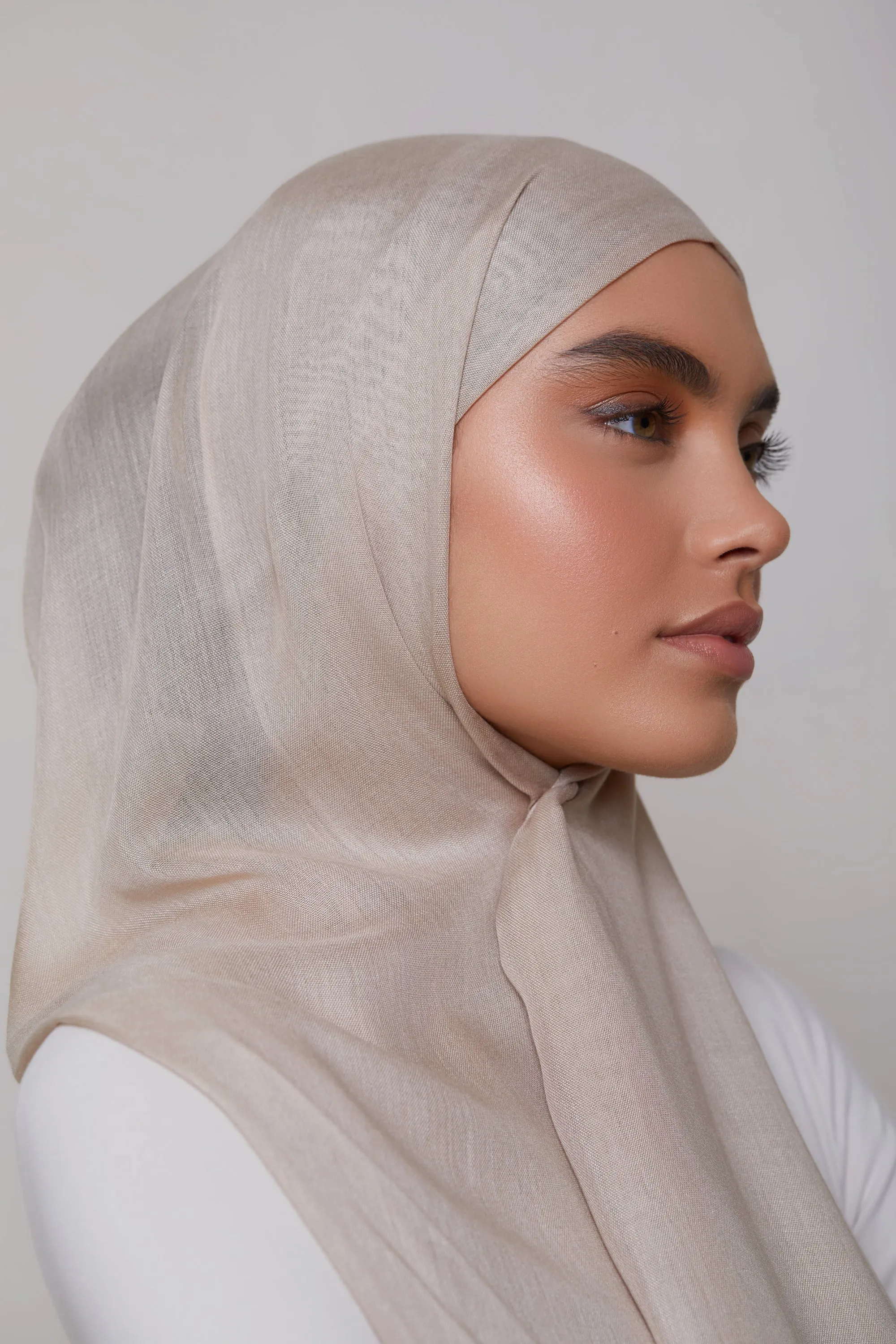 Modal Hijab - Light Sand