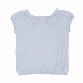 Next Girls Blue T-Shirt Short Sleeve Cotton Summer Tops